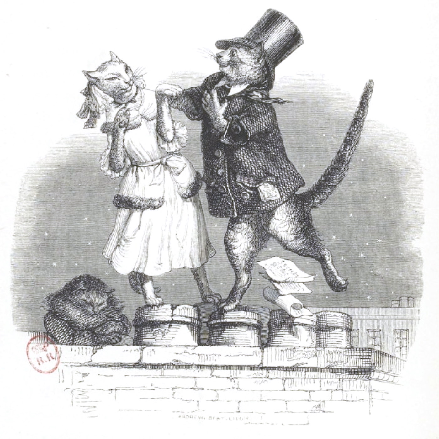 Illustration af J. J. Grandville (1842)